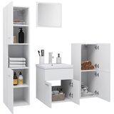  Set kupaonskog namještaja od iverice bijeli | shoptok.hr