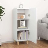  Komoda bela 34,5x34x90 cm konstruiran les, (20654227) | Shoptok.si