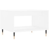  Stolić za kavu bijeli 60 x 50 x 40 cm od konstruiranog drva | shoptok.hr