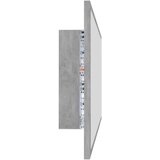  LED kupaonsko ogledalo siva boja betona 100x8,5x37 cm akrilno | Eponuda.ba