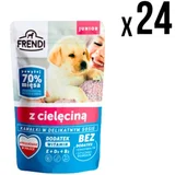 kesica za mlade pse junior teletina 100g x24 komada ( 5732 )