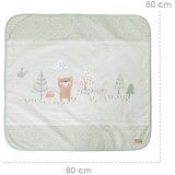Roba Svetlo zelena otroška odeja iz mikropliša 80x80 cm Woodland Buddies – | Shoptok.si