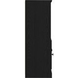  Highboard Crni hrast 132 x 35,5 x 103,5 cm Konstruirano drvo | shoptok.hr