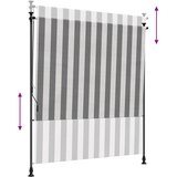  Vanjska Roleta Antracit i bijelo 100 x 270 cm Slike
