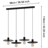 Eglo 43732 - visilica na sajli ikeston 4xE27/40W/230V | Eponuda.com