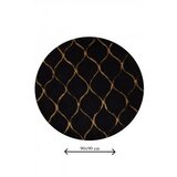 Lessentiel Maison Infinity prostirka za kupatilo, 90x90cm, crna | Eponuda.ba