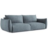 Makamii Modra raztegljiva sedežna garnitura iz šenilje 230 cm Leila – | Shoptok.si