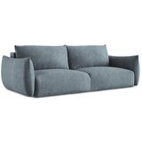 Makamii Plava sklopiva sofa od šenila 230 cm Leila – | shoptok.hr