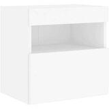  Zidni TV ormarić s LED svjetlima bijeli 40 x 30 x 40 cm | shoptok.hr