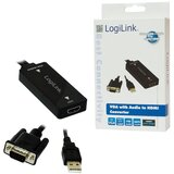 Logilink VGA USB s pretvornikom audio-HDMI | Shoptok.si