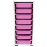 Hanah home višenamenska polica cara 8N white pink | ePonuda.com