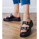 D/CEO marka niezdefiniowana Beige matte loafers with gold decoration Gloriasa | Shoptok.si