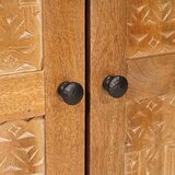 Ormarić Komoda 3 pcs Smeđa 60 x 33 x 75 cm masivno drvo manga | shoptok.hr
