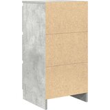  Komoda siva boja betona 37,5x35x76 cm od konstruiranog drva | shoptok.hr