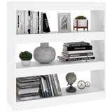 Ormarić za knjige / sobna pregrada bijeli 100 x 30 x 103 cm | shoptok.hr