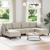 Set namještaja za dnevni boravak 6 pcs Zobena Tkanina | shoptok.hr
