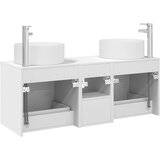  Set namještaja za kupaonicu 3 kom. Bijela 49,5 x 44,5 x 65,5 cm | shoptok.hr