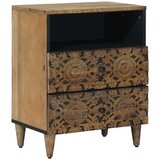  Ormar za krevet Smeđa 50 x 33 x 60 cm Čvrsto drvo manga | shoptok.hr