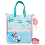 Mickey & Minnie Loungefly torba Disney Minnie Vacation Style s torbicom za novčiće | shoptok.hr
