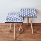 Hanah home set klub stočića 2Shp37, 2 komada, Svetloplavi | ePonuda.com