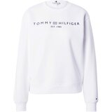 Tommy Hilfiger Sweater majica mornarsko plava / bijela | shoptok.hr
