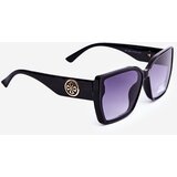 Boto Women's Classic Sunglasses with Decorative Details UV400 Black | shoptok.hr