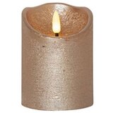 Eglo 411498 - LED sveća FLAMME RUSTIC LED/2xAA zlatna | Eponuda.com
