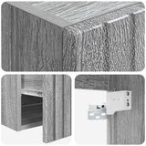  Set ormarića za kupaonicu 3 kom. Siva Sonoma 49 x 44 5 x 65 cm - Siva Sonoma | shoptok.hr