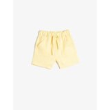 Koton Shorts - Yellow - Normal Waist Cene'.'