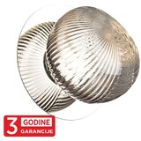 Mitea zidna lampa hrom prisma led MAW9401-1S 1x4W 3000K + smoky 3Y | Eponuda.com