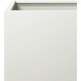  Vrtna sadilica bijela 30x30x30 cm čelična | Eponuda.com