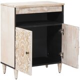  Kreveta s pohranom Bijelo 60 x 33,5 x 75 cm Čvrsto drvo manga | Eponuda.com
