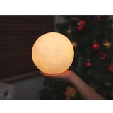Gingko Temno rjava LED namizna svetilka iz masivnega oreha (višina 19,5 cm) Smart LunaSpin – | Shoptok.si