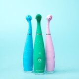 Foreo ISSA™ 4 Baby električna zobna ščetka za otroke od rojstva do 3 let Bubble Blue 1 kos | Shoptok.si