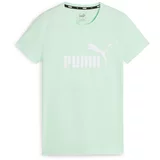 Puma Tehnička sportska majica 'Essential' menta / bijela