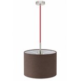 Eglo LED luster na sajli TUNJA 1xE27/60W/230V Ø 20 cm braon/crvena | Eponuda.com