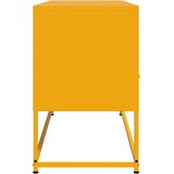 TV ormarić boja senfa 100,5 x 39 x 60,5 cm čelični | shoptok.hr
