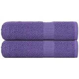 vidaXL Brisače za roke FROGN 2 kosa vijolične 50x100 cm 360 g/m², (5000307721) | Shoptok.si