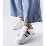 Gemre White and black platform sneakers Sacaton | Shoptok.si