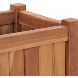  Visoka greda 30x30x30 cm trdna tikovina, (20798719) | Shoptok.si