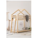 Adeko Hišna pogradna postelja iz borovega lesa Mila DMPB, 80 x 200 cm | Shoptok.si
