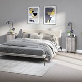  Nočna omarica 2 kosa siva sonoma 40x35x70 cm inženirski les Cene
