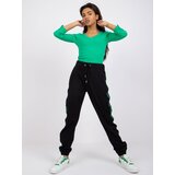 RUE PARIS Sweatpants-RV-DR-7456.14P-black | Shoptok.si