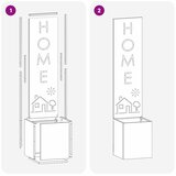  Privatnost u vrtu Crna 32 x 32 x 150 cm Hladno valjana čelična | shoptok.hr