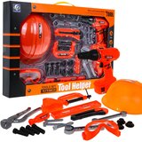Veliki dječji set alata narančasti | shoptok.hr