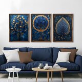 Wallity slika GE262, 3 dela, 35 x 47 cm Cene