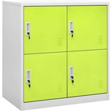 vidaXL ormarić s ključem svjetlosivi-zeleni 90 x 45 x 92,5 cm čelični Cijene