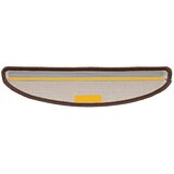  Prostirke za stepenice 10 kom 56x17x3 cm smeđe poluokrugle | shoptok.hr
