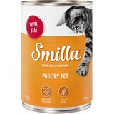  6 x 400 g Smilla mokra mačja hrana po posebni ceni! - Perutninski lonček: Mehka perutnina z govedino | shoptok.hr