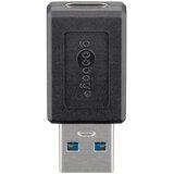 Goobay adapter USB 3.0 SuperSpeed USB-A na USB-C, črn | Shoptok.si